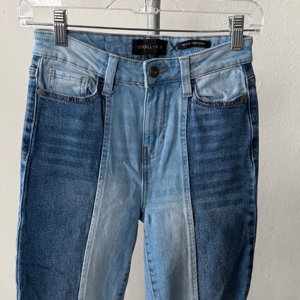 KENDALL + KYLIE Ultra Babe Skinny Jeans Size 3/26 - Picture 5 of 6